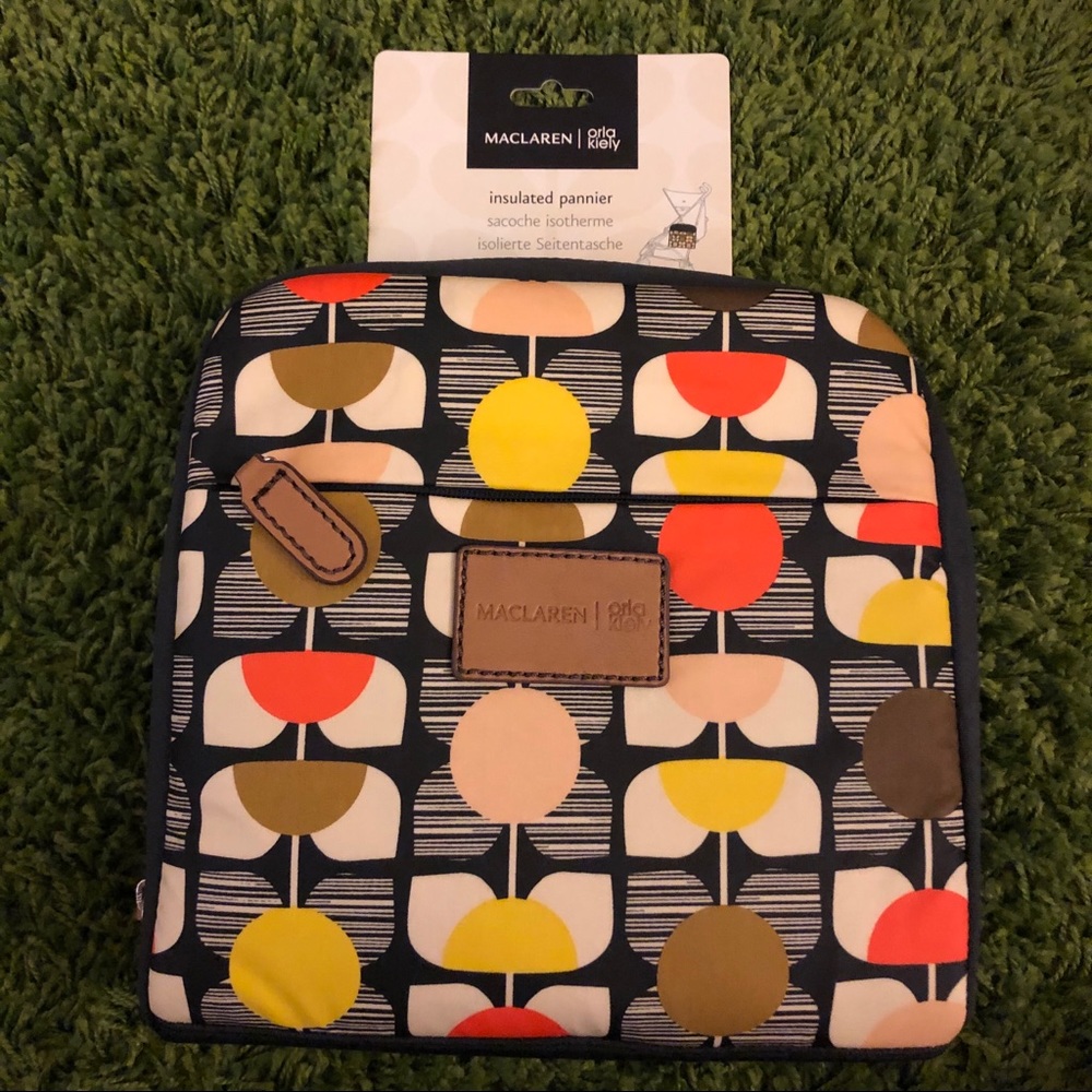 Orla Kiely for Maclaren Insulated Pannier Bag